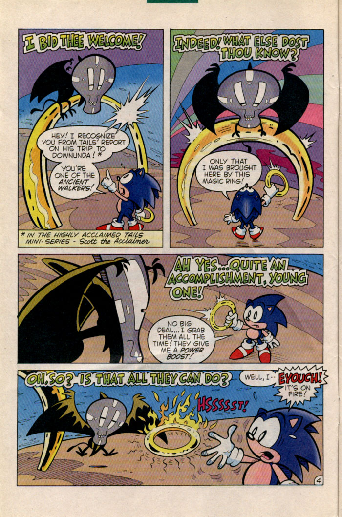 Sonic - Archie Adventure Series June 1996 Page 4
